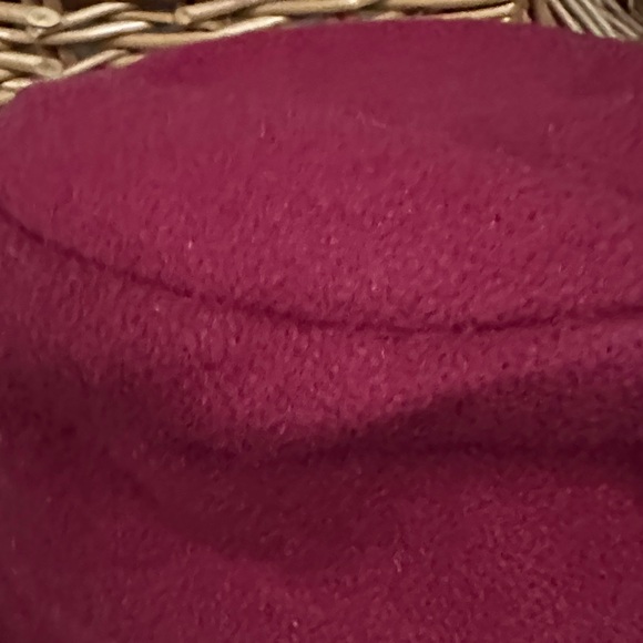 Stylish Burgundy Bucket Hat - Picture 7 of 7